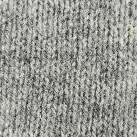 Jantzen Light Gray Knit Sweater Made In USA Vintage Wool Medium - Picture 8 of 8